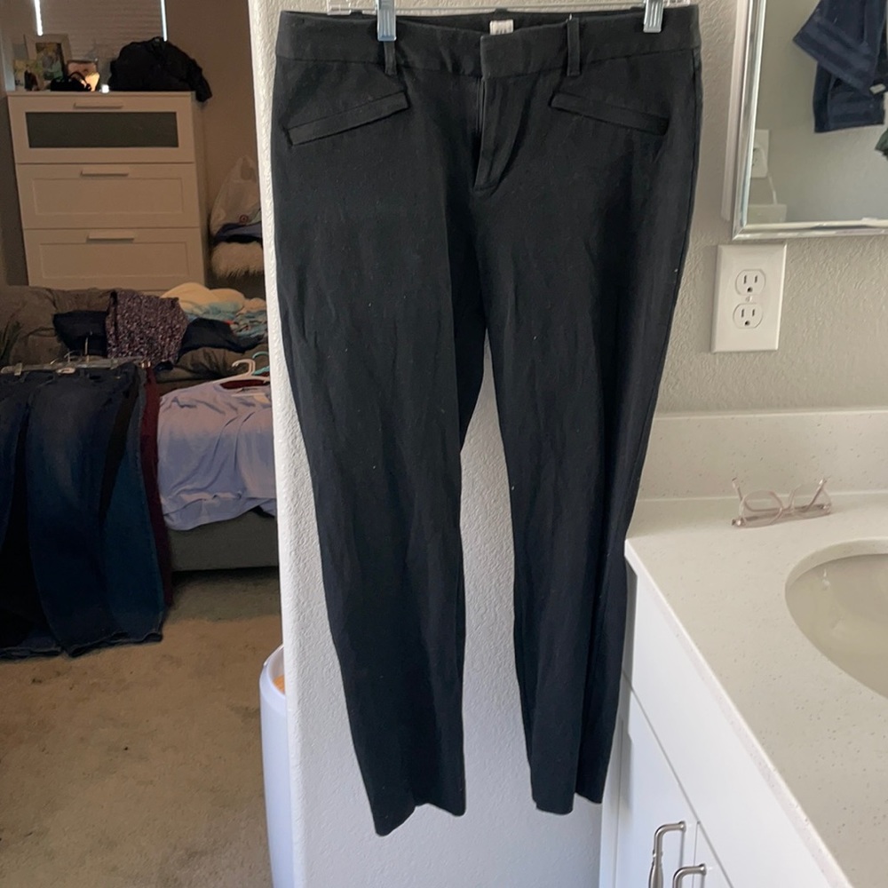 Curvy fit black pants